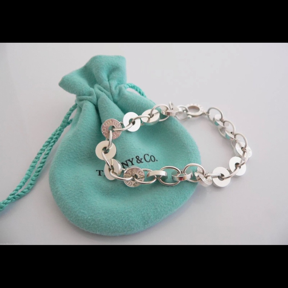 Authentic Tiffany & Co circles 1837 Bracelet